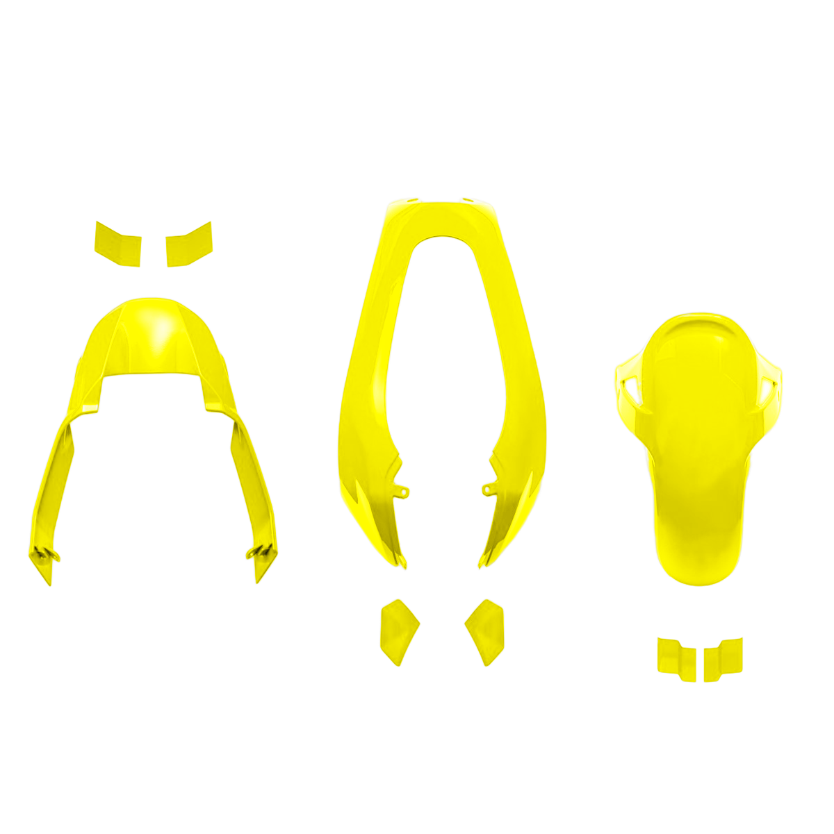 Ducati Genuine Scrambler Icon Classic Fairings (62 Yellow)