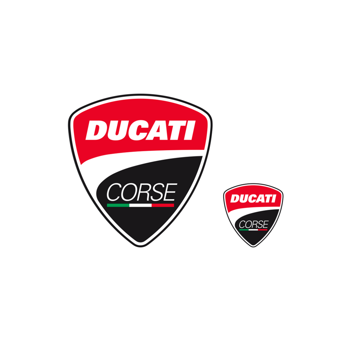 Ducati Corse Logo Stickers