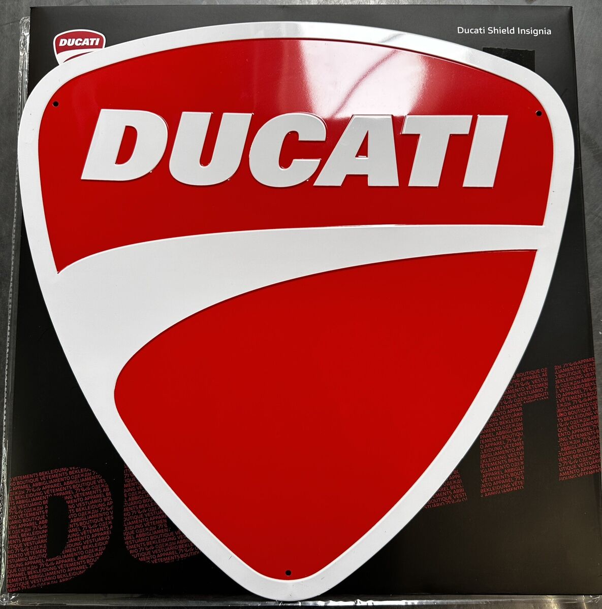 Ducati Shield Sign