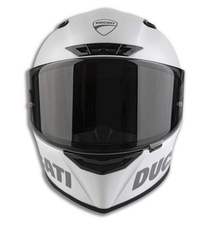 Ducati White Logo Helmet