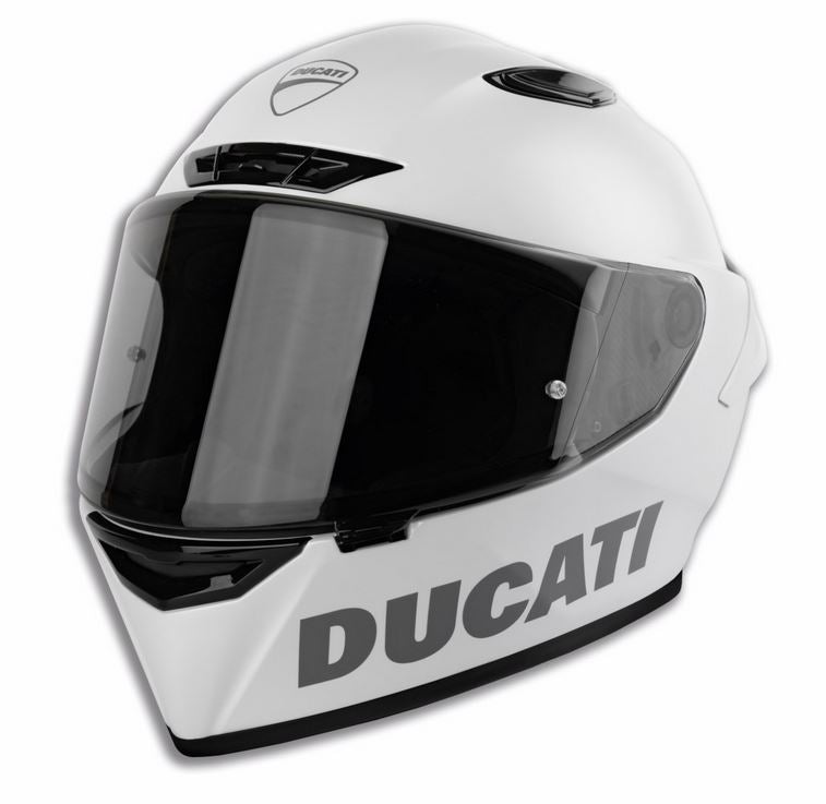 Ducati White Logo Helmet